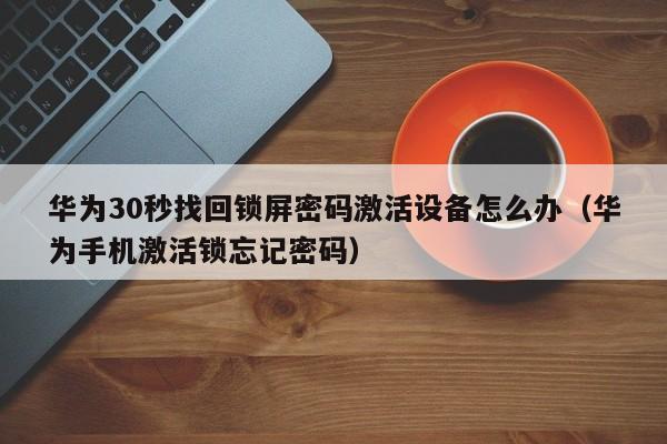 华为30秒找回锁屏密码激活设备怎么办（华为手机激活锁忘记密码）